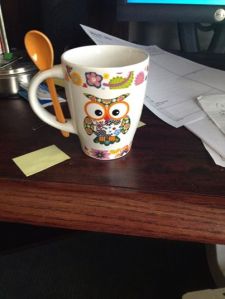 Owl coffee mug